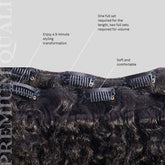 Vietnamese Curly Clip Ins