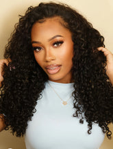 Deep Curly Half Wig