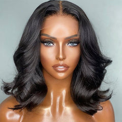HD 5X5 GLUELESS STRAIGHT CLOSURE WIG