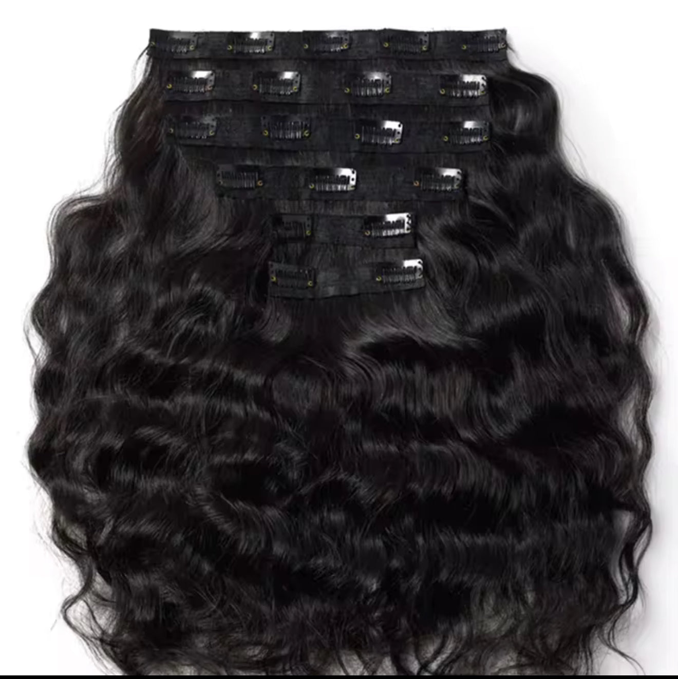 Vietnamese Natural Wave Clip Ins