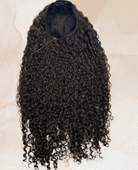 Deep Curly Half Wig