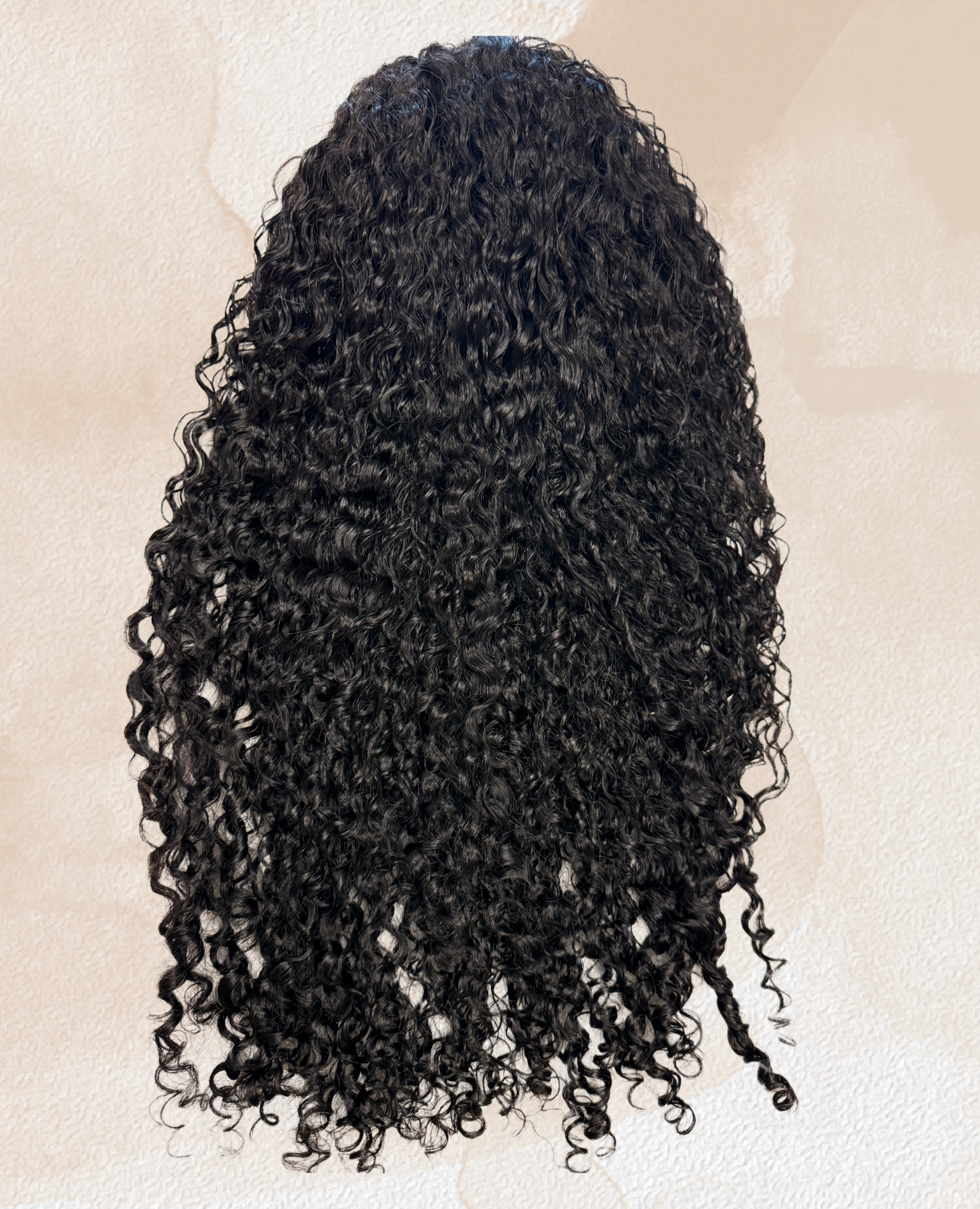 Deep Curly Half Wig