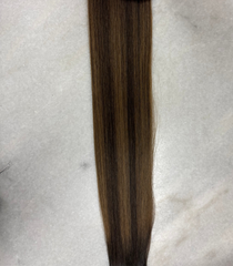 Haute Hair Pre-Colored Highlighted Raw Straight Bundles “Caramel Mocha”