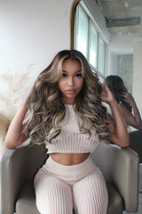 Haute Hair Pre-Colored Highlighted Raw Straight Tape Ins