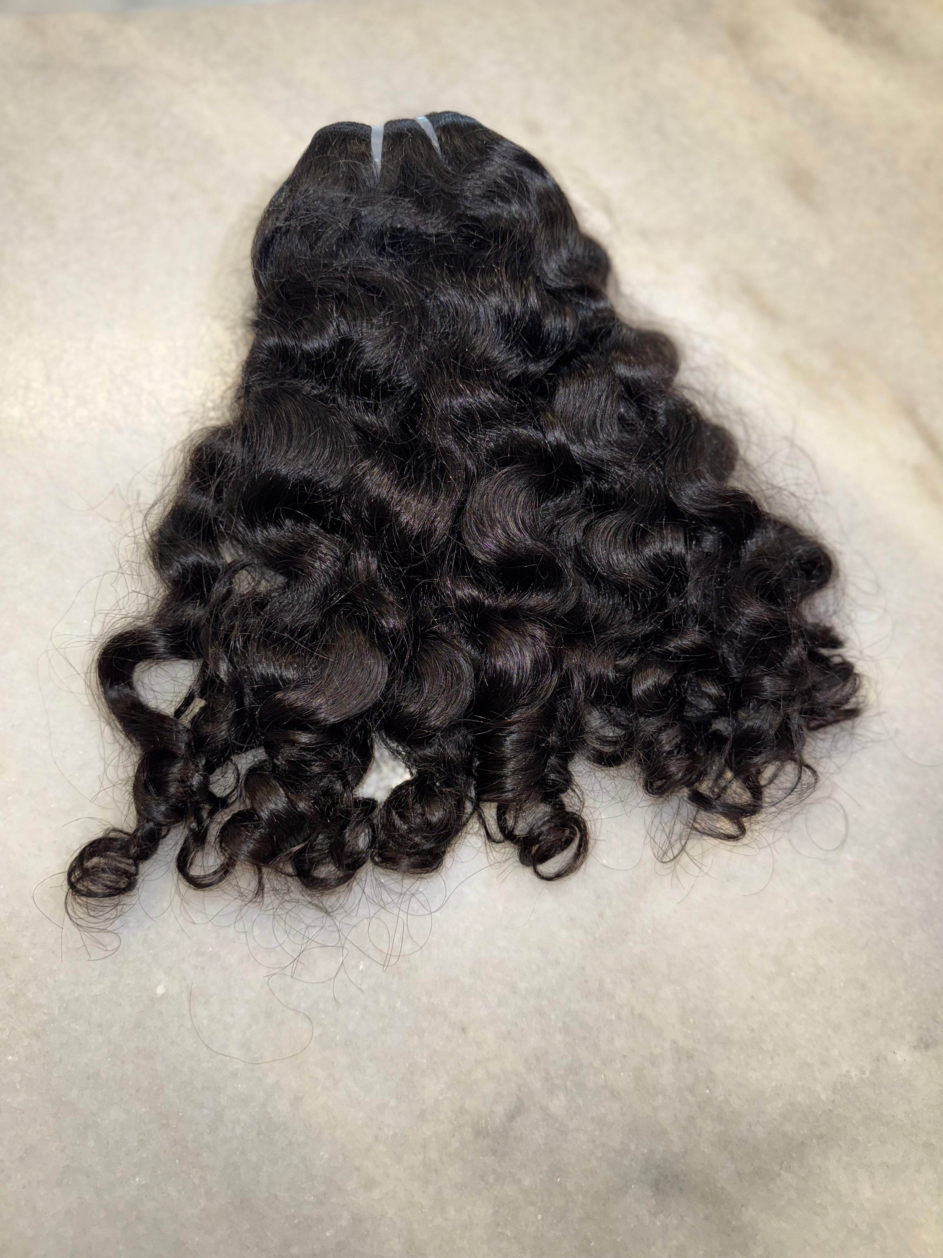 Indian Raw Curly Bundles