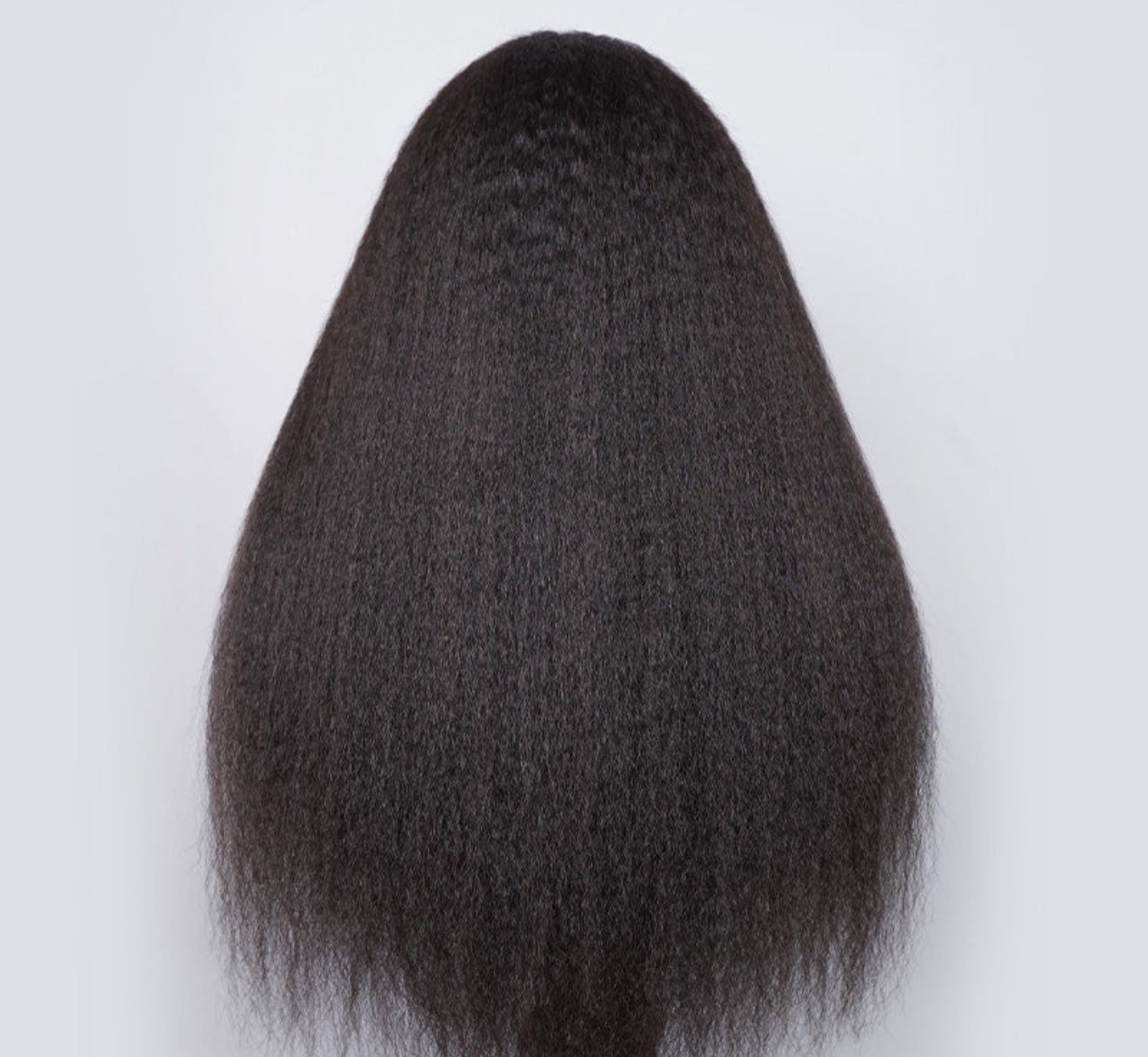 Kinky Straight Half Wig/ Flip-over Wig