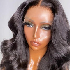 HD 5X5 BODY WAVE GLUELESS CLOSURE WIG