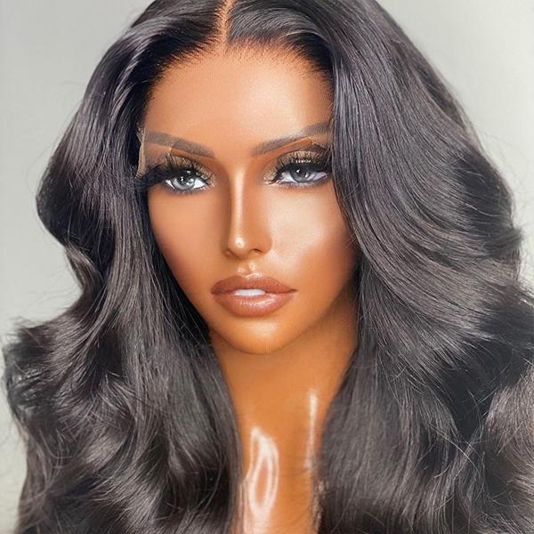 HD 5X5 BODY WAVE GLUELESS CLOSURE WIG