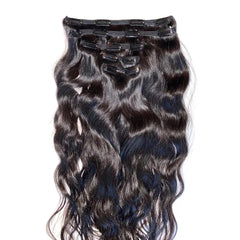 Vietnamese Natural Wave Clip Ins